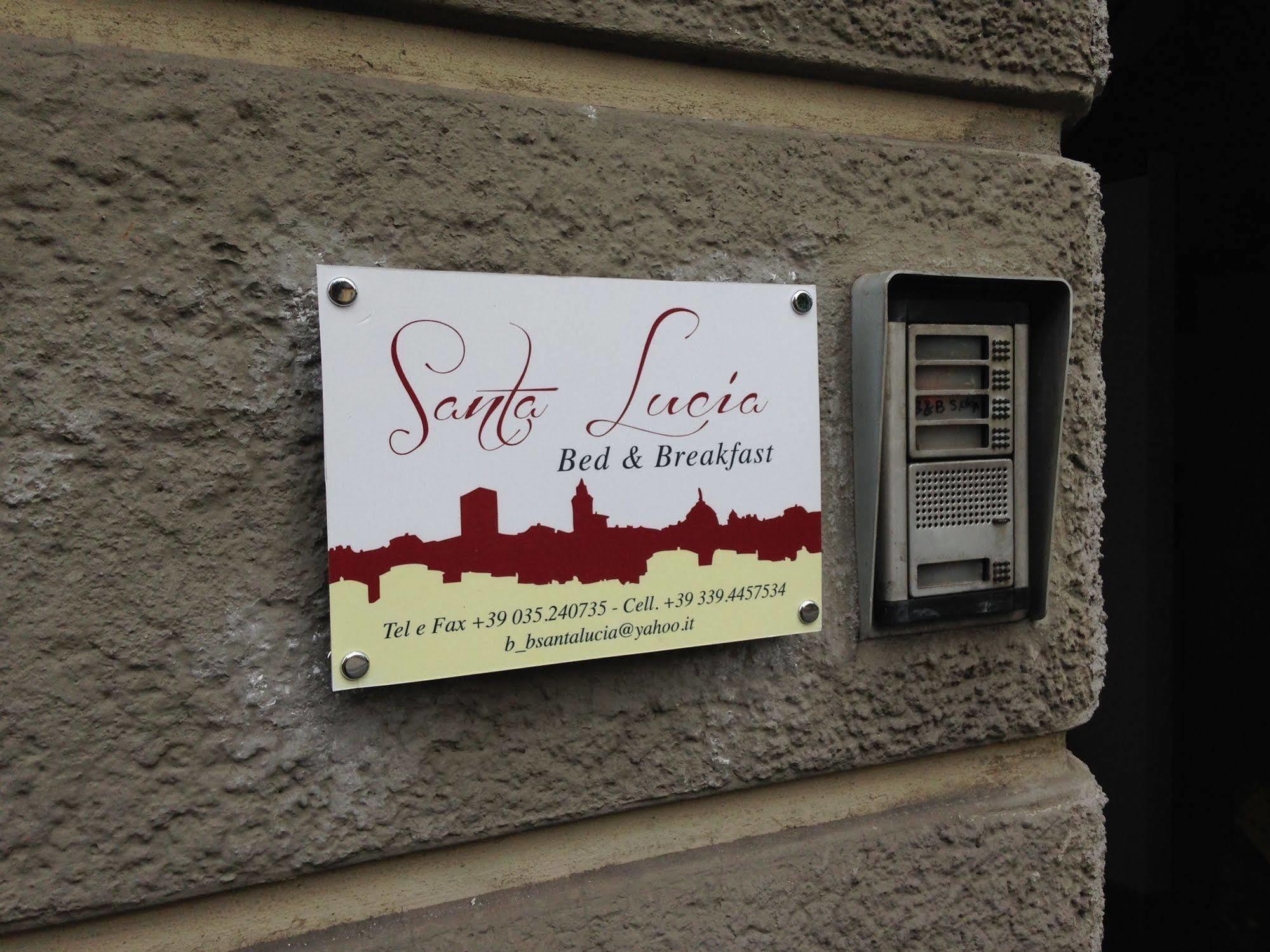 B&B Santa Lucia Bergamo Zewnętrze zdjęcie